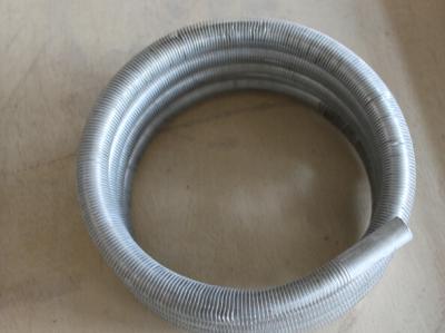 China Eco - friendly SS Finned Tube Coil for Oil Cooler / Stainless Steel Tubing Coil for sale