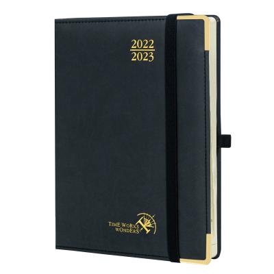China Casebound Hardcover Academic Planner 2023 2023 Monthly Weekly Schedule for sale