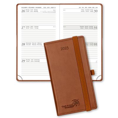 China Customization Agenda 2023 Pocket Size Weekly Monthly Planner FSC Certified Paper for sale