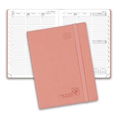 China POPRUN Pink Academic Planner With Weekly Schedule And Monthly Overview for sale