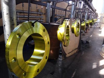 China DN50 Stainless Steel Plate Flange Ra0.2-Ra3.2 Floor Flange Plate for sale