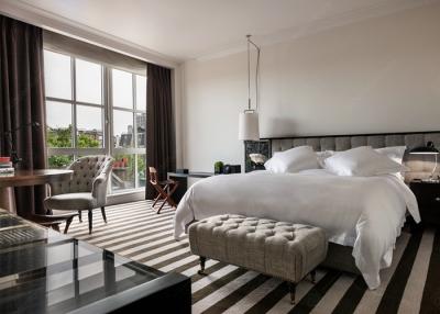 Chine conception cinq étoiles de meubles de chambre à coucher de style d'hôtel de Londres de bois de rose de Chi élégant à vendre