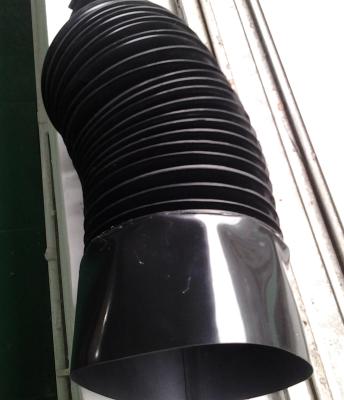 China las cubiertas telescópicas altamente eficaces del negro TPEE para el auge levantan en tamaños y formas abigarrados en venta