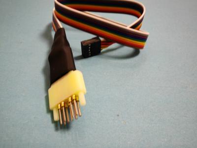 China GENERAL pogo 9 pins spring load cable to PIN OUT  for TOYOTA & HONDA on board connect repair data for sale