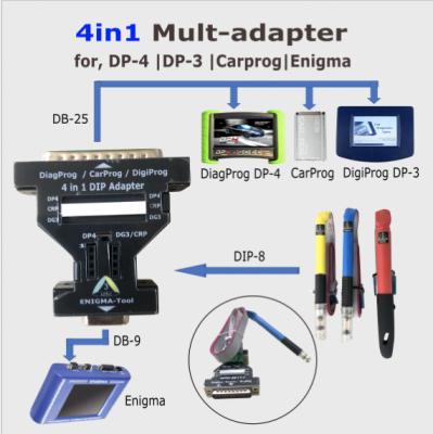China MSOP8 TSSOP8 SOIC 8 KITS pogo pin adapter with guide cap for in-circuit  EEPROM/93CXX /25CXX/24CXX programming carprog en venta
