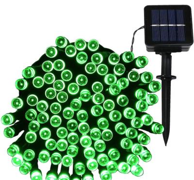 China 200 LED Green 5V Solar Christmas String Lights Tree 300MA ROHS Certified for sale