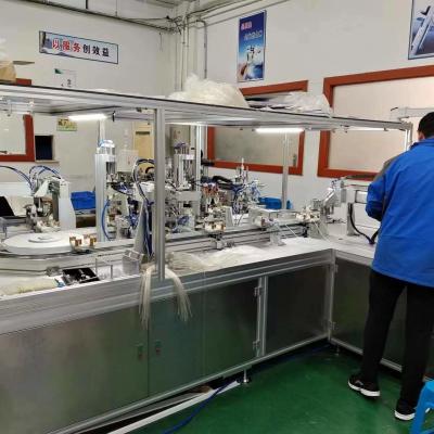 China Omron Cannula Manufacturing Machine PLC Controlled Extension Tube Assembly Equipment for sale