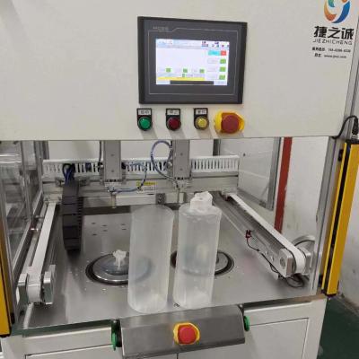 China Máquina cortadora de anillo bucal para bolsa de drenaje, fabricación de bolsas de orina de 6kw con función de conteo. en venta