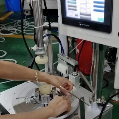 China PLC Controlled Medical Tube Coiling Packaging Machine Wire Guide Sleeve Coiling Machine for sale