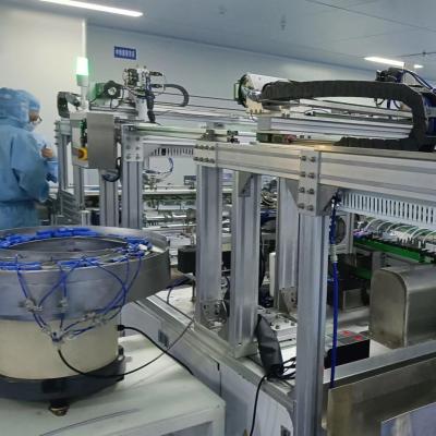 中国 <p>AieTAC IV 吸管体と管頭結合装置のためのカヌラ組立機械</p> 販売のため