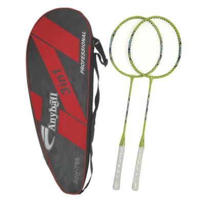 China A raquete de badminton 798 de alumínio ajustou multi cores Junior Badminton Racquet With Bag à venda