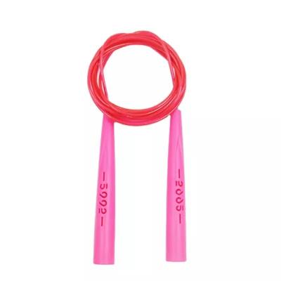 China 2.9M Wire Jump Rope PP Handle Adjustable PVC Kids Skipping Rope for sale