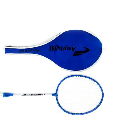 China Raquete de badminton de aço da liga com parte barata das raquetes de badminton do preço da T-junção única à venda