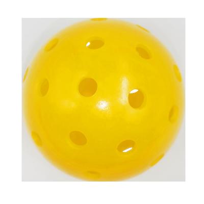 중국 Indoor Outdoor Pickle Ball 40 Hole Pickleball Practice Ball 74 Mm 판매용