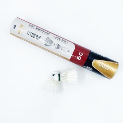 China Dmantis Brand D60 Model Natural Duck Feather Material Chinese Factory Direct Sale Shuttlecock 3in1 for sale