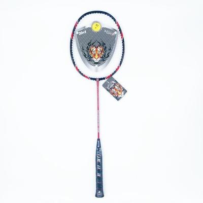 China Super Light Graphite Carbon Fiber Customize Badminton Racket Economical Racket Te koop