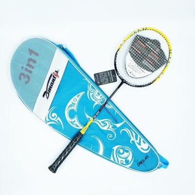 China Indoor Outdoor Professional Training Carbon Fiber Badminton Racket Customized en venta