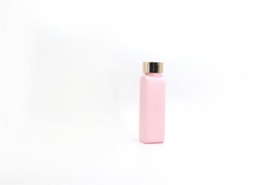 China Silkscreen Print Clear 150ml Pump Bottle With Screw Cap Flip Top Cap for sale