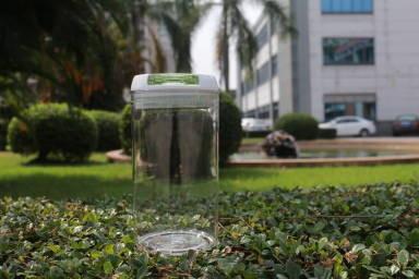 China O recipiente plástico reciclável com tampa Lockable BPA FDA livre aprovou à venda
