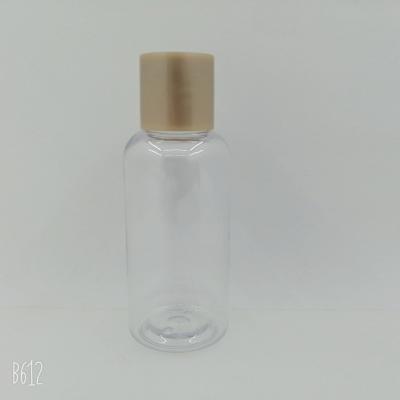 China OEM Mini Hand Sanitizer Bottles , PET Clear Plastic Bottles 7.9cm Size for sale