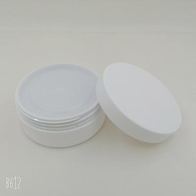 China 50g Eco Friendly Cream Jar , Screw Cap Thick Wall Plastic Jars en venta