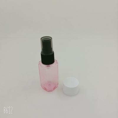 China Biodegradable Small Hand Sanitizer Bottles With Sprinkler PET PP Material for sale