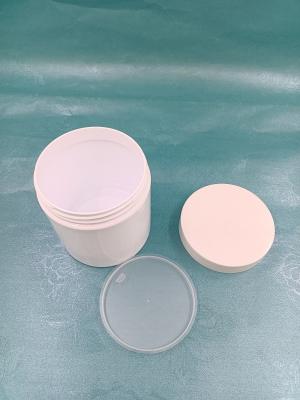 China Eco Friendly Cream Jars Cosmetic Packaging PET Material 250g Capacity en venta