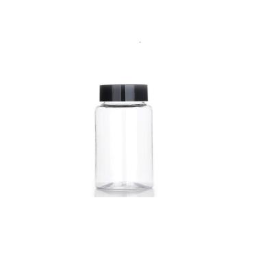 China PET Food Grade Plastic Bottle , Clear Plastic Pill Containers 100ml 120ml 150ml for sale