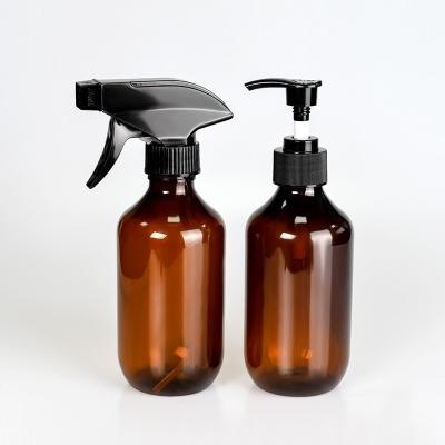 China Screen Printing Shampoo Body Wash Bottles 300ml 360ml Capacity for sale