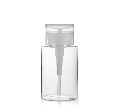 China Glossy Nail Polish Remover Push Pump Dispenser Bottle OEM ODM for sale