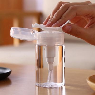 China OEM Nail Polish Remover Pump Bottle , ODM Push Down Alcohol Dispenser for sale