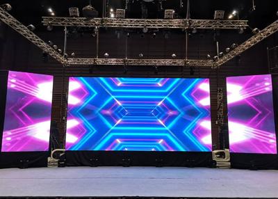 China Ultra Wide Viewing Angle Rental LED Displays Stage Backdrop Screen for sale