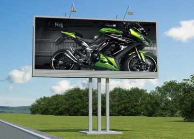 China HD Wall Mounted Type Outdoor LED Displays Back Maintenance LED Screen Billboard for sale
