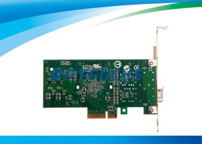 China 10 Gigabit Ethernet Fiber Network Card PCI Express Lan Card 2 LED Lamp for sale