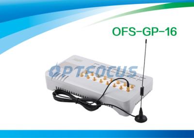 中国 H.323 16 チャネル SIP VOIP GSM の出入口白い 500g 内部 アンテナ の 1 つの lb 販売のため