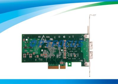 China Interconecte la tarjeta tarjeta/10 de Gigabit Ethernet de red de la fibra del Lan del PCI 1BF-SFP+ en venta