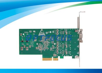 China Lámpara indicadora dual de la tarjeta de red de la fibra óptica de Gigabit Ethernet del puerto 2 LED en venta