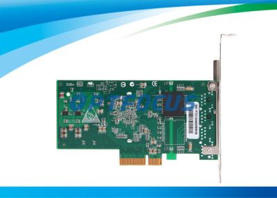 Китай Порты сети стандарта Ethernet 32°F карточки сети PCI курьерские двойные - медный разъем 131°F продается