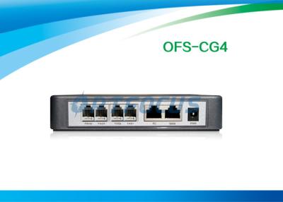 China RJ45 FXS Voip Gateway 2 Port Ethernet Router CDR Wall Mountable Volume Control for sale
