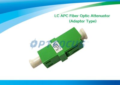 China Passive Parts Fiber Optic Variable Attenuator LC - APC Adaptor Type 1310nm for sale