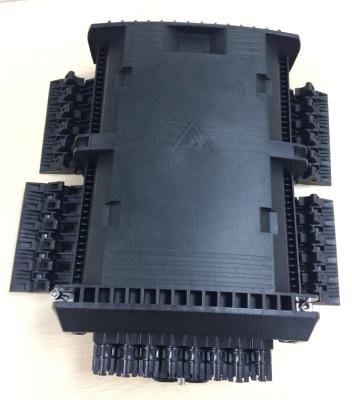 China IP68 4 trays fiber enclosure wall mount or poled mounted 16 or 24 ports for sale