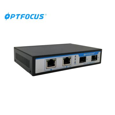 China 4 Ports Gigabit Ethernet Switch 2 10 / 100 / 1000m Utp Ports And 2 1000m Sfp Slots for sale