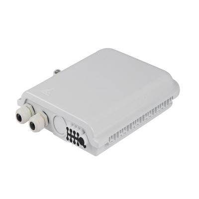 China ABS 1*8 Splitter FTTH Wall Mount Terminal Box 16 LC for sale