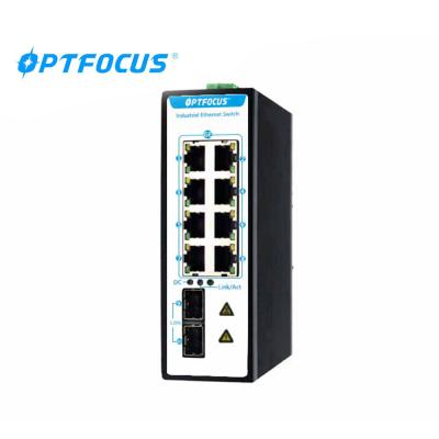 China 6 Ports ONV Industrial Ethernet Switch IP40 10/100M Gigabit Unmanaged for sale