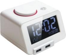China Digital Display Hotel Room Alarm Clocks Easy Using Adjustable Volume for sale