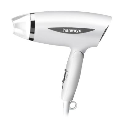 China Hanweys Hotel Hair Dryers 1600W Foldable Hair Dryer RoHS CCC for sale