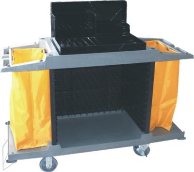 China Integrated Forming Hotel Housekeeping Trolley 1500*540*H985mm for sale