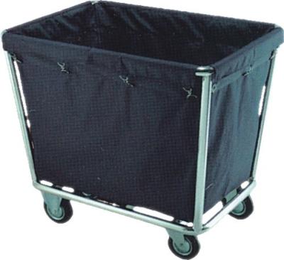 China 900*650*H800mm Hotel Linen Cart Stainless Steel Coating With Pain for sale