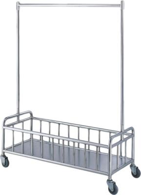 China Laundry delivery Hotel Linen Cart Stainless Steel With 1.2mm Thickness for sale
