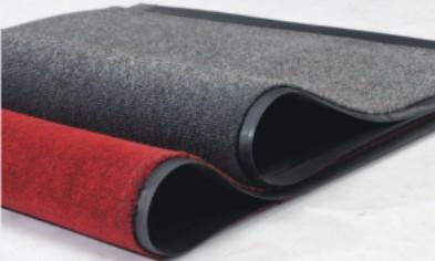 China Polypropylene Hotel Entrance Carpet With Durable Rubber Backing for sale